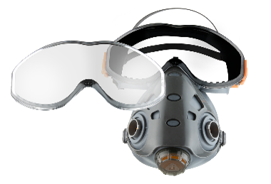 79501 Линза защитная для полумаски с интегрированными очками Jeta Safety Air Optics