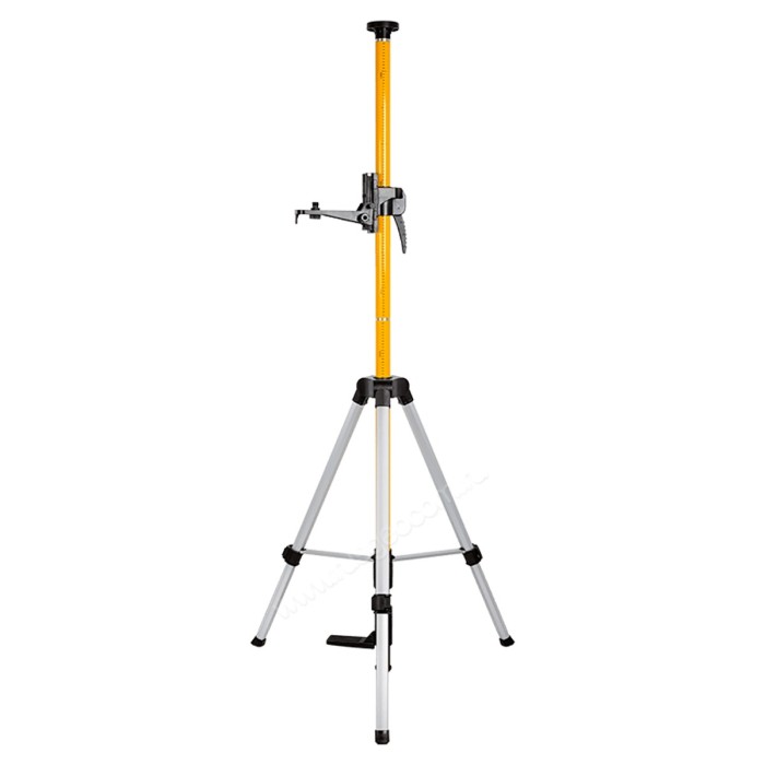 Комплект: лазерный уровень RGK UL-44W Black с калибровкой + штанга-упор RGK CG-2