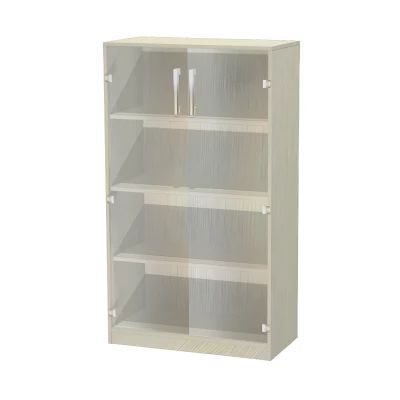 Офисный шкаф ОМ.ШДВ.14 размеры 800х400х1400 мм