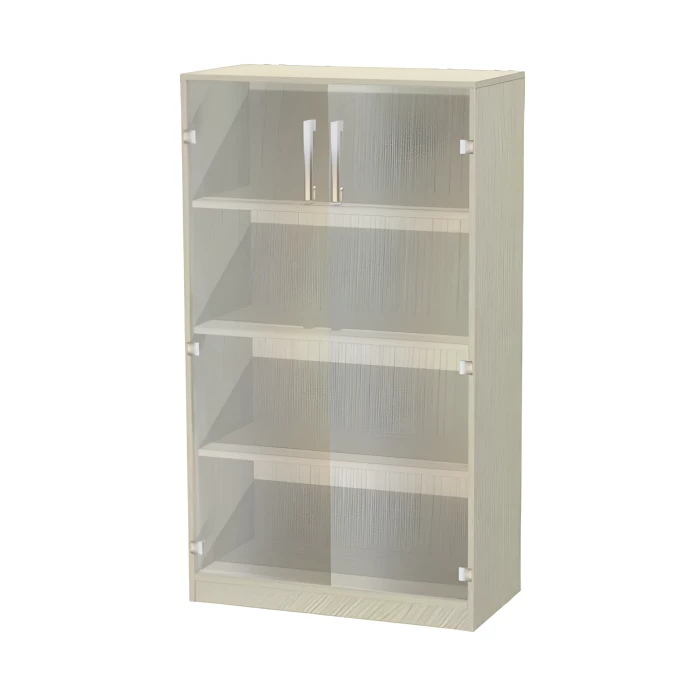 Офисный шкаф ОМ.ШДВ.14 размеры 800х400х1400 мм