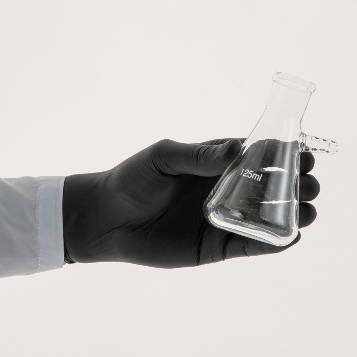 Колба Бунзена 125 мл (с тубусом) 1-125, с цилиндрической горловиной