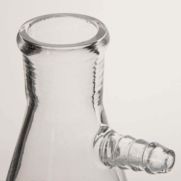 Колба Бунзена 125 мл (с тубусом) 1-125, с цилиндрической горловиной