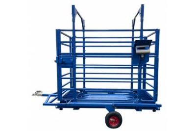 Весы для взвешивания животных - ВСП4-1000.2 ЖСО-102015 + пандусы + колеса