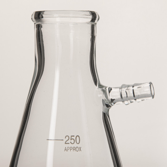 Колба Бунзена 250 мл (с тубусом) 1-250, с цилиндрической горловиной