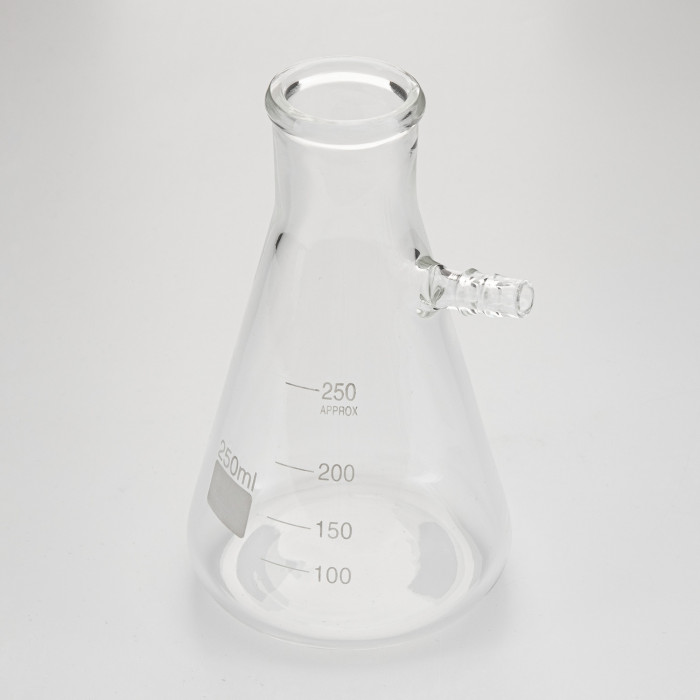 Колба Бунзена 250 мл (с тубусом) 1-250, с цилиндрической горловиной