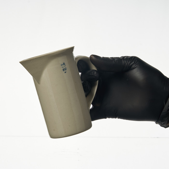 Кружка фарфоровая с носиком №1, 250 мл (65 мм х 110 мм), ГОСТ 9147-80