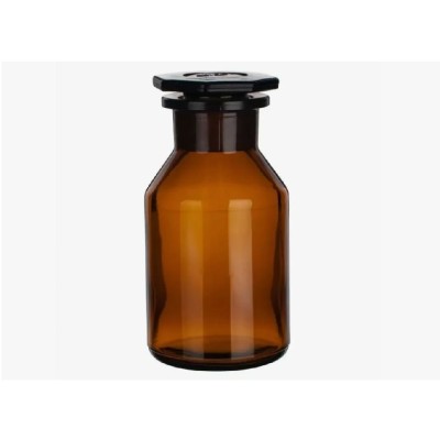 Склянка с притёртой пробкой Stegler 2500 мл тёмное стекло, широкое горло