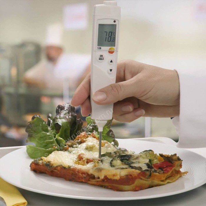 Термометр контактный Testo 106 с чехлом TopSafe с поверкой