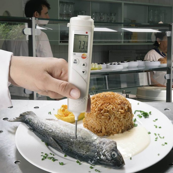 Термометр контактный Testo 106 с чехлом TopSafe с поверкой