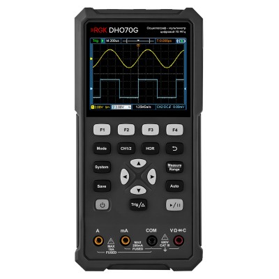 Осциллограф - мультиметр RGK DHO70G