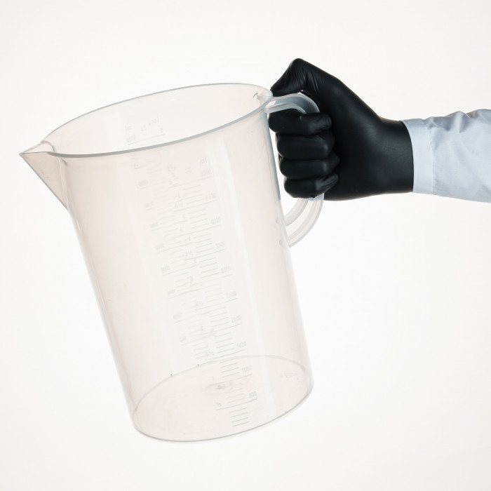 Стакан с ручкой 5000 мл, п/п, Лаборио