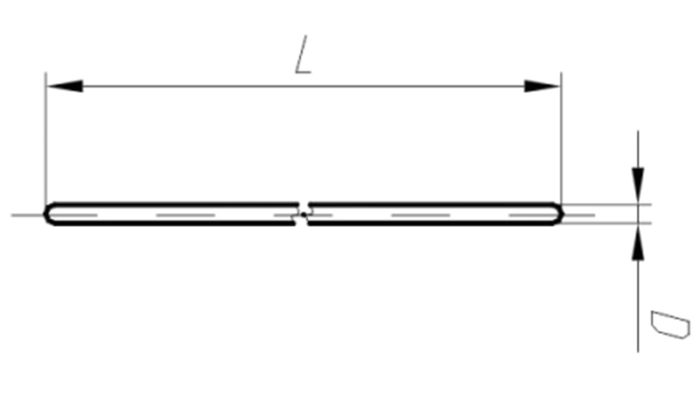 Палочка лабораторная из фторопласта 200мм (100шт)