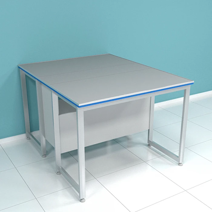 Островной стол лабораторный серии "Прагматик" ПР.ЛСО.120.150.90 HPL16