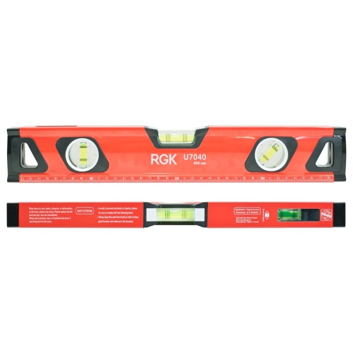 Пузырьковый уровень RGK U7040