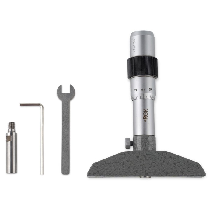 Глубиномер микрометрический RGK GM-50 с калибровкой