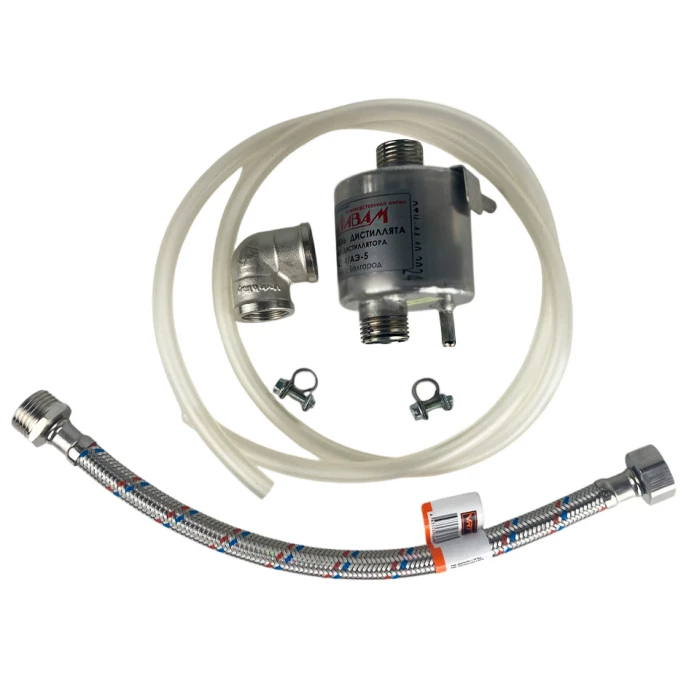 Охладитель дистиллята для аквадистиллятора АЭ- 4, АЭ-5 Ливам