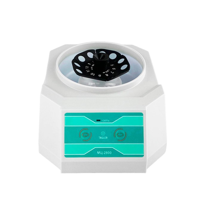 Лабораторная центрифуга-вортекс ТАГЛЕР МЦ-2800 (2800 об/мин, 12x2 мл, 12х0,5 мл, 6х0,2 мл)