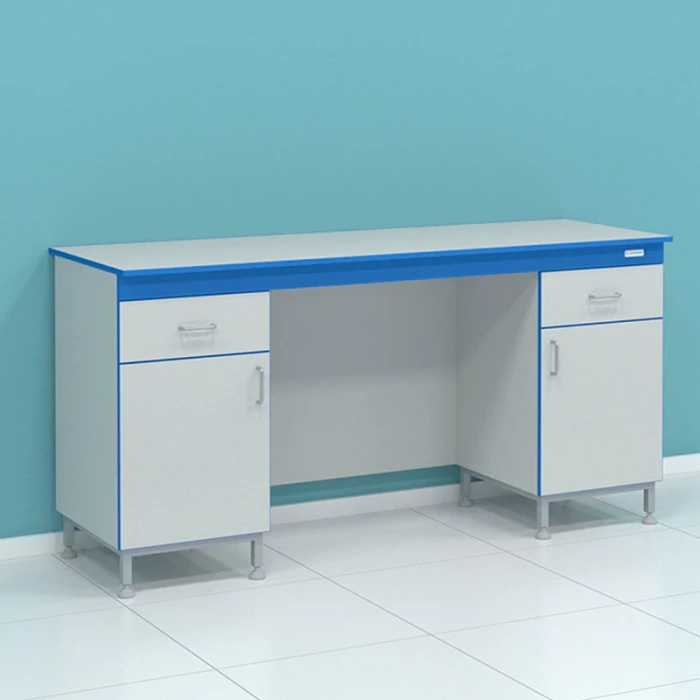 Стол пристенный с дверцами и ящиками под столешницей серии "Стандарт" СТ.СПДЯ.180.60.90 КГ