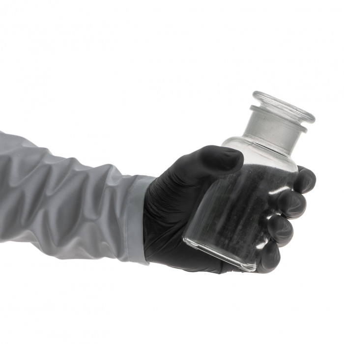 Склянка для реактивов ССШ-250 из светлого стекла с широкой горловиной и притертой пробкой 250 мл