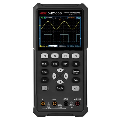 Осциллограф-мультиметр RGK DHO100G 2 канала 100 мгц