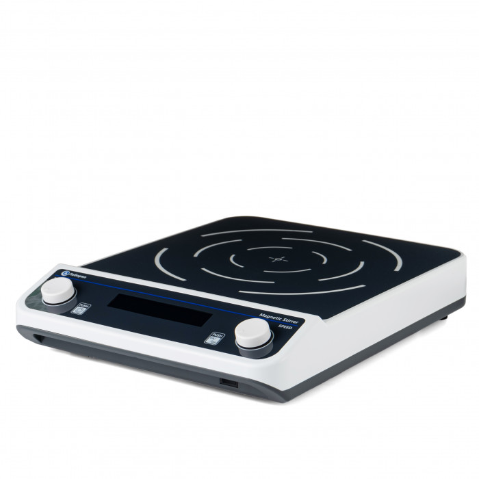 Магнитная мешалка 50 л, 50-1100 об/мин, мощность 30 W, рабочая поверхность 330 мм, двустороннее перемешивание, Лаборио MS50L