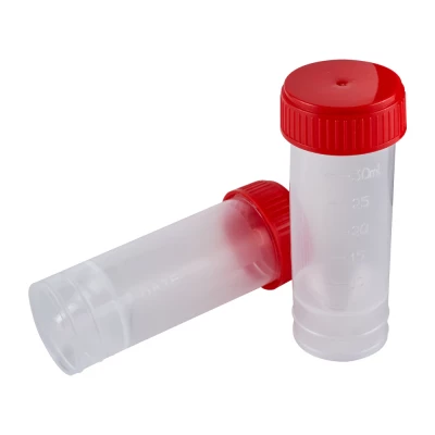 Контейнер 30 мл (конус) для сбора биоматериалов, стерильный, 250шт