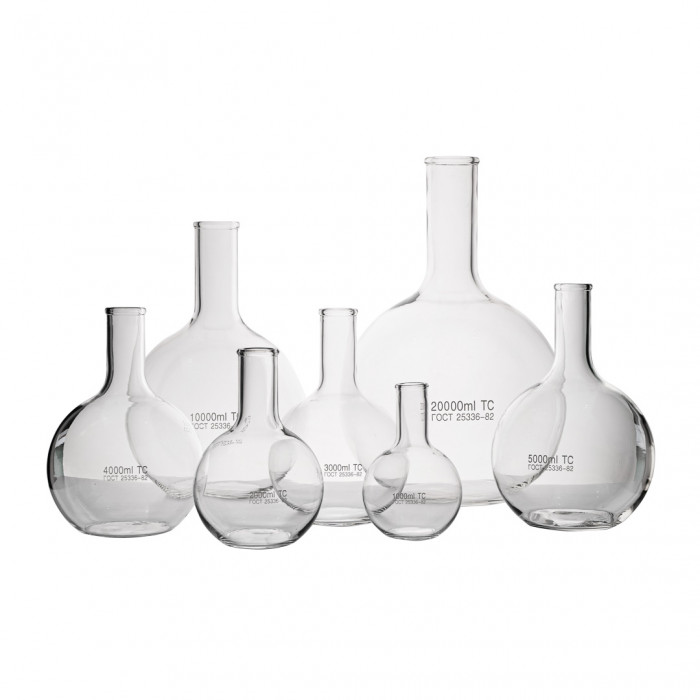 Колба плоскодонная 2000 мл, П-2-2000-50 ТС