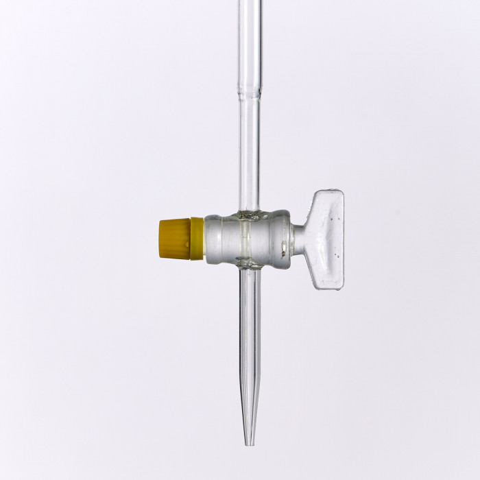 Бюретка с краном (кран с резьбовым уплотнением) 1-1-2-10-0,05