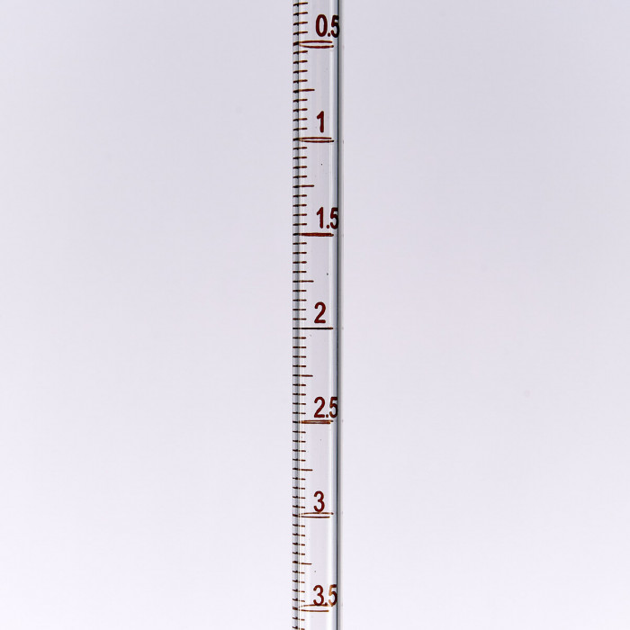 Бюретка с краном (кран с резьбовым уплотнением) 1-1-2-10-0,05