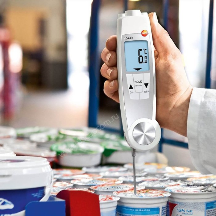 Пищевой термометр Testo 104 с поверкой