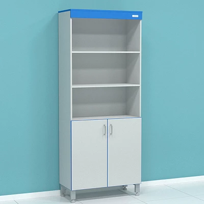 Шкаф для документов с верхними открытыми полками СТ.ШД.80.60.197.Л16