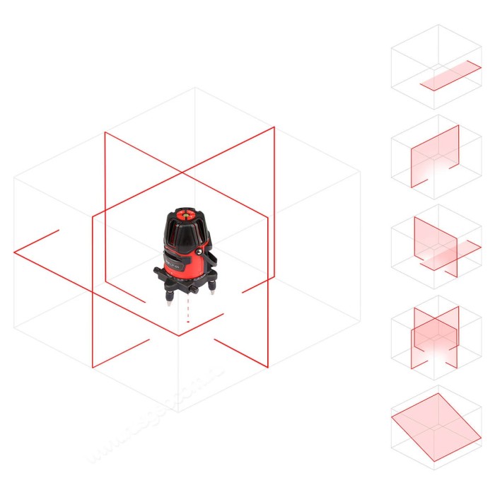 Комплект: лазерный уровень RGK LP-64 с калибровкой + штатив RGK LET-170