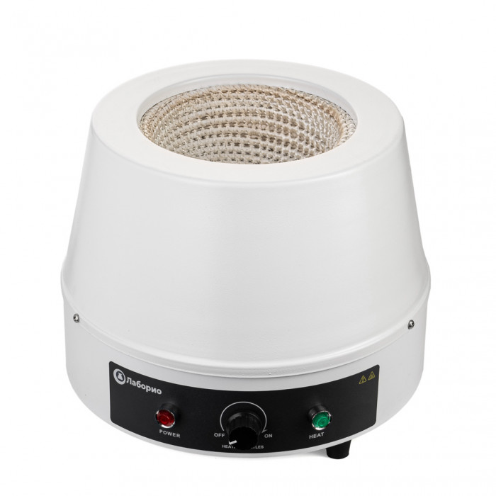 Колбонагреватель 1000 мл, аналоговое управление, нагрев до 380°C, Лаборио HM-1000