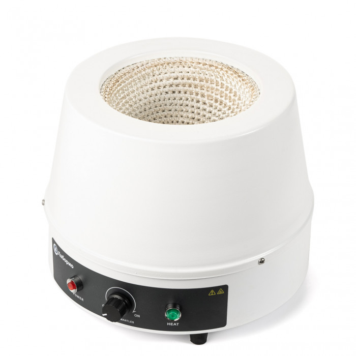 Колбонагреватель 1000 мл, аналоговое управление, нагрев до 380°C, Лаборио HM-1000