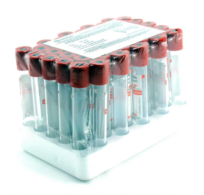 Вакуумные пробирки без наполнителя Improvacuter 3 мл 13х75 мм