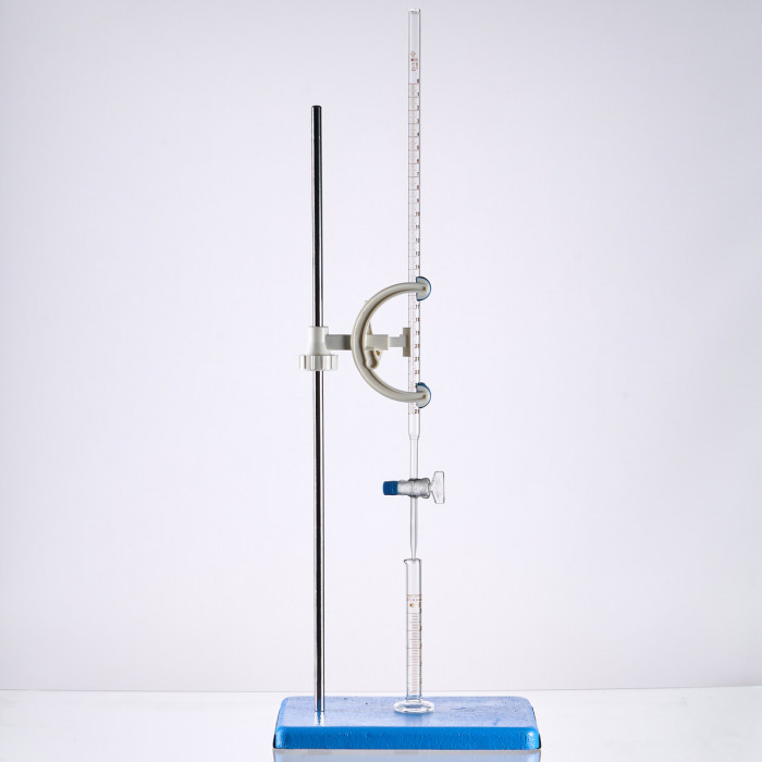 Бюретка с краном (кран с резьбовым уплотнением) 1-1-2-25-0,1