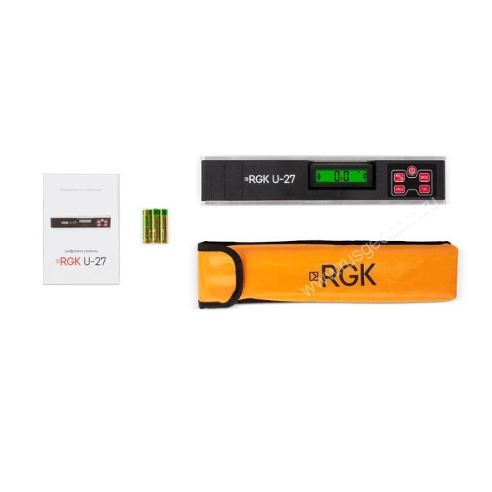 Электронный уровень RGK U-27 с калибровкой