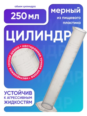 Цилиндр п/п 250 мл, Лаборио