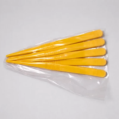 Пинцет 145 мм, ПОМ пластик, желтый, Kartell