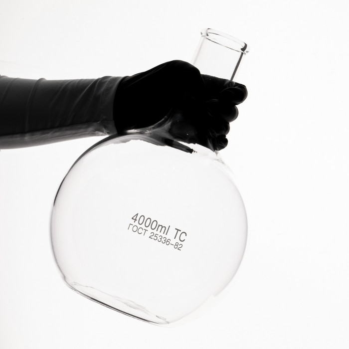 Колба плоскодонная 4000 мл, П-2-4000-50 ТС