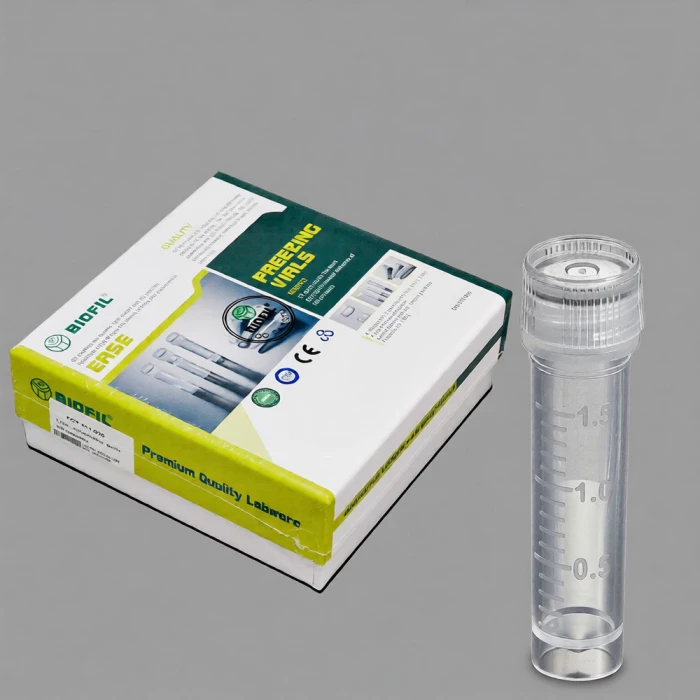 Микропробирка для криохранения 2 мл, с основанием, стерильная, без ДНКаз и РНКаз, п/п, Jet Bio-Filtration, уп.100 шт.