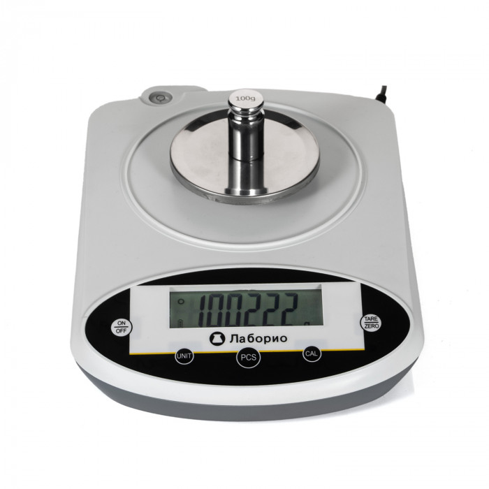 Весы электронные лабораторные 100 гр, точность 0,001 гр, Лаборио JNB1003