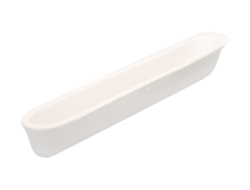 Лодочка сжигания фарфоровая №2, 10 мл (85 мм х 14 мм), ГОСТ 9147-80