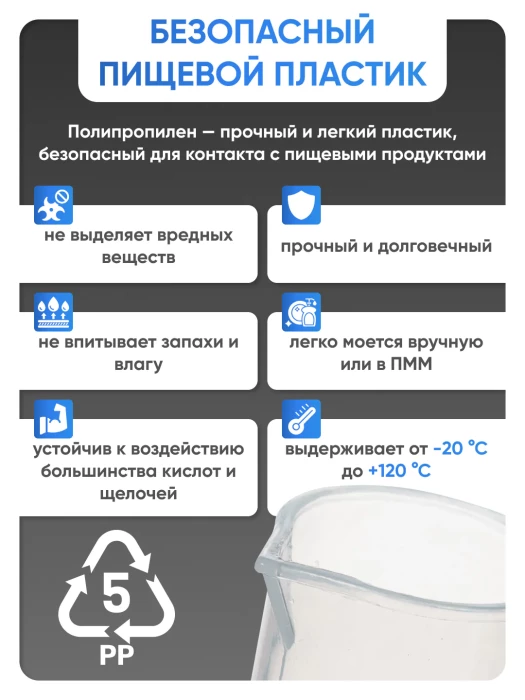 Цилиндр п/п 1000 мл, Лаборио