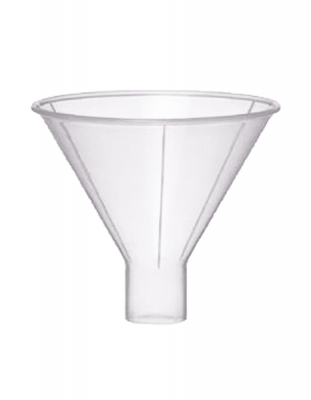 Воронка для порошков 100 мм, п/п, Kartell (стебель d=25 мм, L=24,8 мм)