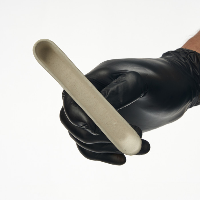 Лодочка сжигания фарфоровая №3, 14 мл (105 мм х 18 мм), ГОСТ 9147-80