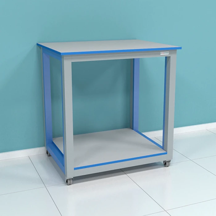 Стол передвижной усиленный с полкой серии "Прагматик" (до 600 кг) ПР.ЛСУ.90.80.75 Н