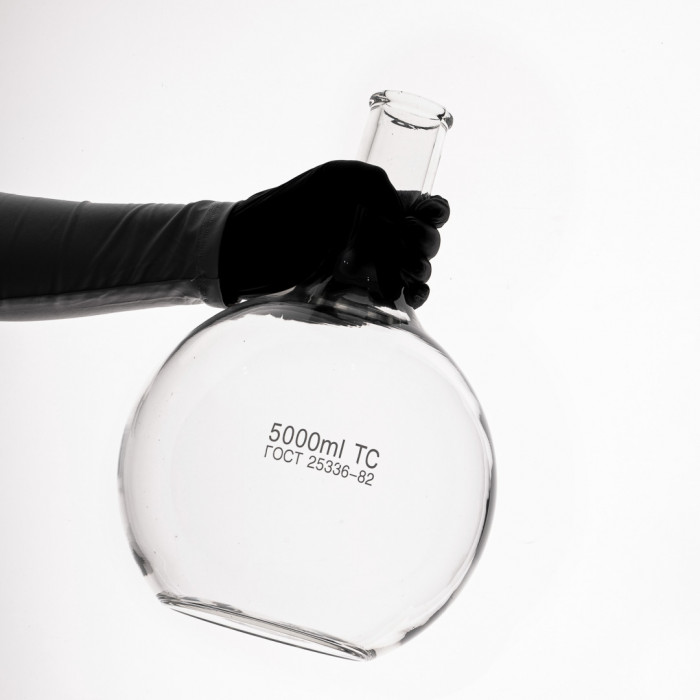 Колба плоскодонная 5000 мл, П-2-5000-50 ТС