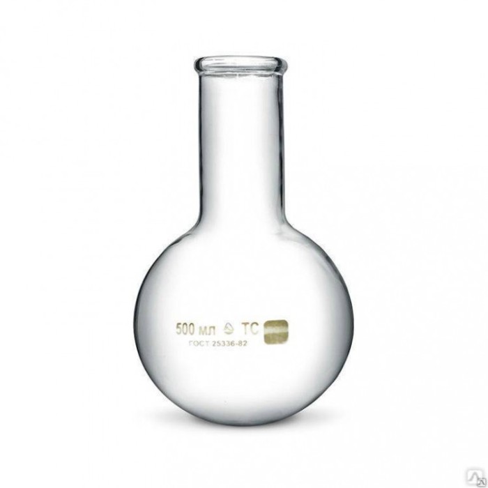 Колба плоскодонная 6000 мл, П-2-6000-65 ТС