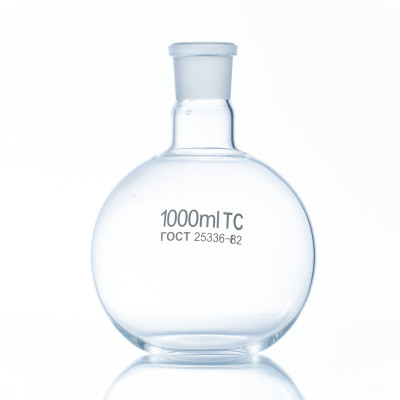 Колба плоскодонная 1000 мл, П-1-1000-45/40 ТС